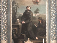 Altare di San Francesco - Chiesa di S. Girolamo - Certosa di Bologna